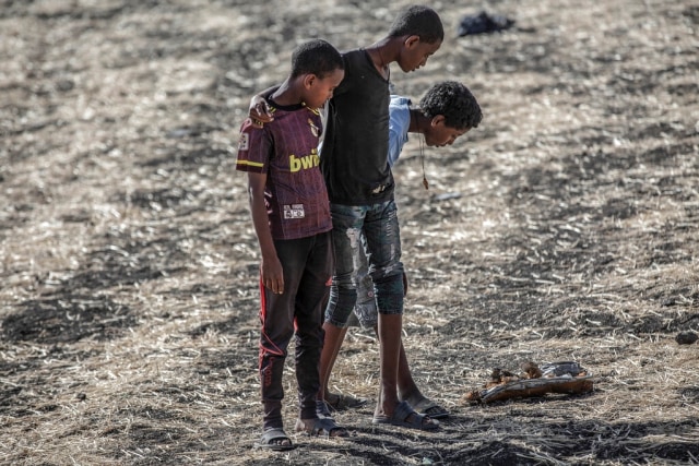 Anak-anak Ethiopia Tewas dan Terluka Akibat Bahan Peledak Sisa Perang (41195)