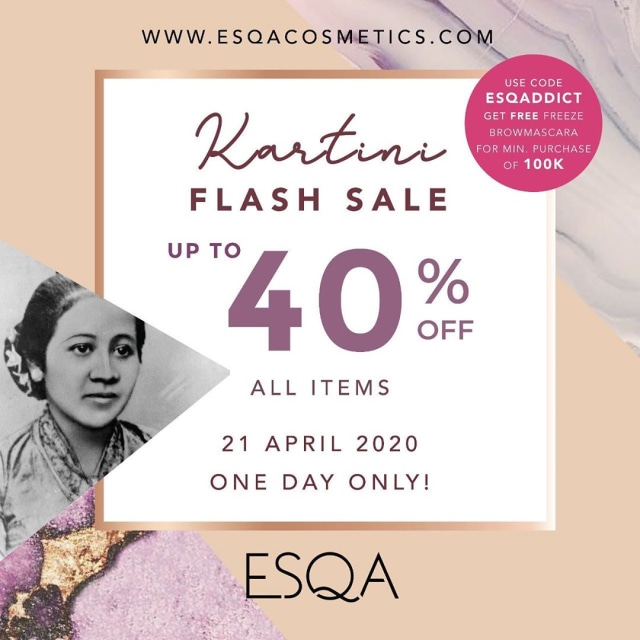 Promo dari 5 Brand Kosmetik  di Hari  Kartini Ada Diskon  