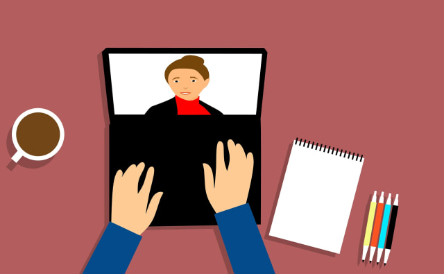 Ilustrasi video conference. Foto: pixabay