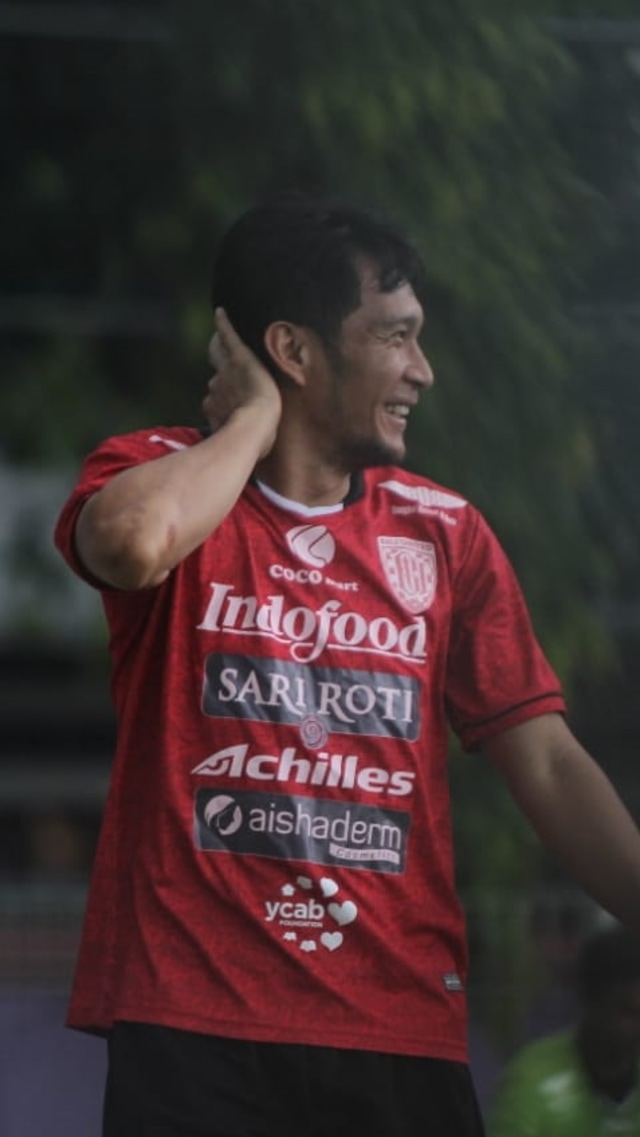 Bek Bali United, Michael Orah. Foto: Dok. Media Bali United