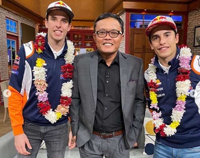 Alex Marquez, Sule dan Marc Marquez. Foto: Instagram @ferdinan_sule