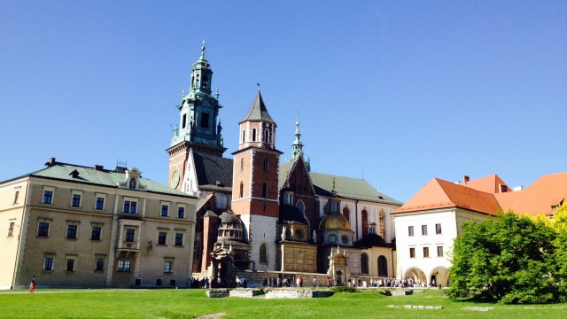 Kastil Royal Wawel di Krakow. Foto: Daniel Chrisendo/kumparan