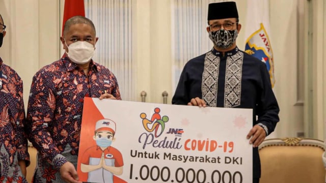 Pemprov DKI Jakarta menerima bantuan untuk penanganan COVID-19. Foto: Dok. Pemprov DKI Jakarta