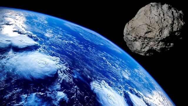 Ilustrasi (1) Asteroid mendekati Bumi. (Foto: Родион Журавлёв from Pixabay)