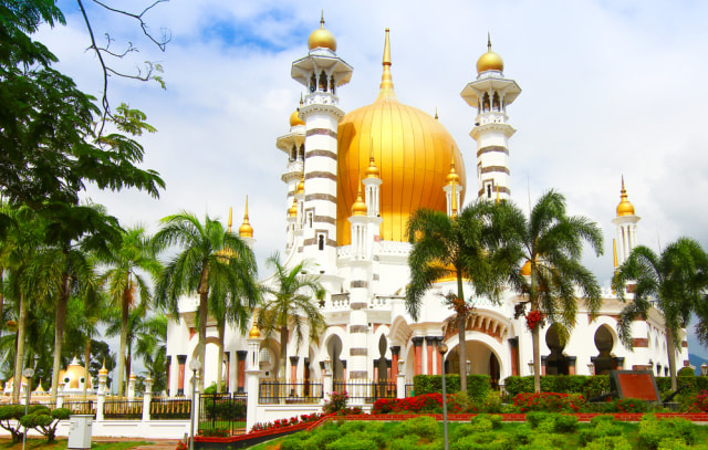 Masjid Ubudiah di Perak, Malaysia Foto: Shutter Stock