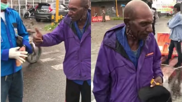Viral Kakek di Timika Keluar Rumah Menangis karena Tak Dapat Bantuan: Saya Lapar (135449)