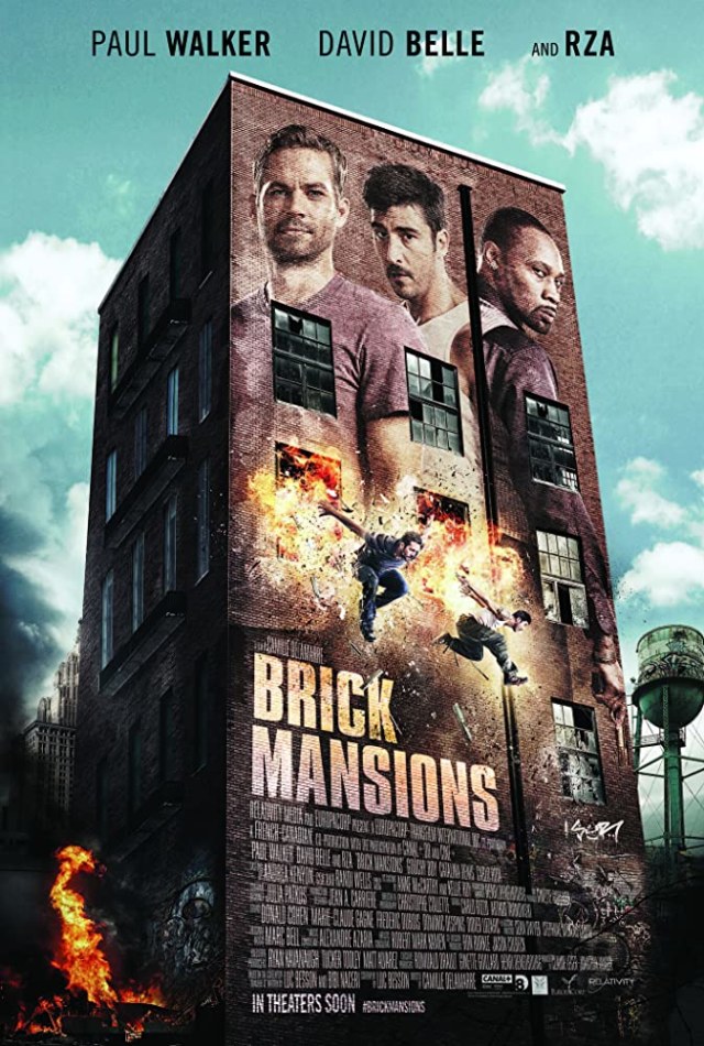 Poster Film Brick Mansions. Dok: IMDb
