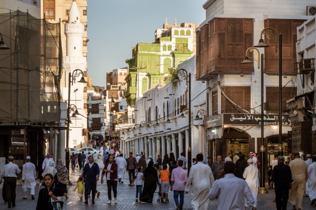 Al Balad kota tua di Jeddah,  Foto: Shutter Stock 