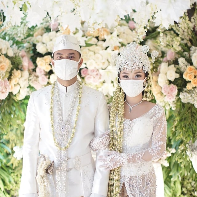 Pernikahan Zaskia Gotik dan Sirajuddin Mahmud Foto: Instagram @ivan_gunawan