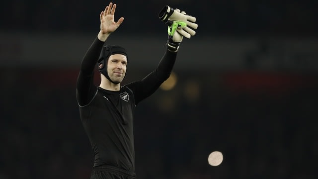 Cech saat membela Arsenal. (Foto: Reuters)