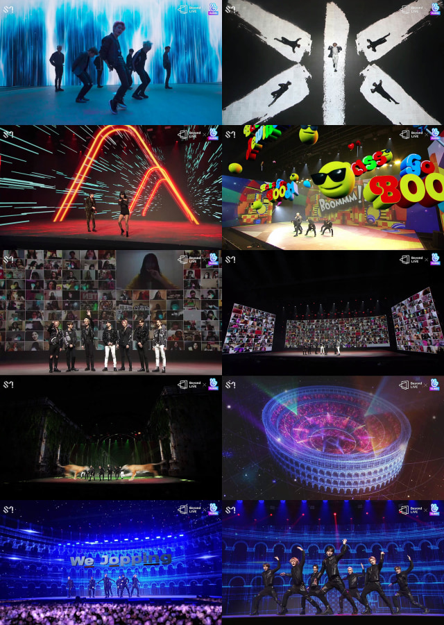 Konser SuperM Beyond the Future. Foto: SM Entertainment