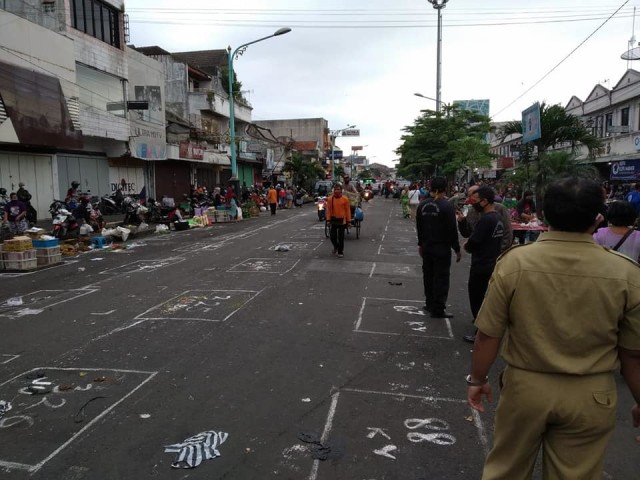 Pasa pagi Salatiga. Foto: Facebook/Mas Haris