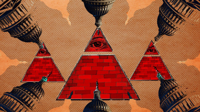 Ilustrasi foto Illuminati yang sering kali dicap sebagai dalang konspirasi global