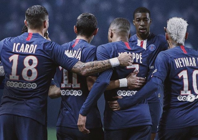 Para pemain PSG. (Foto: Instagram @PSG)