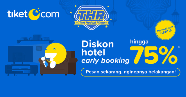 Rindu Staycation? tiket.com Tawarkan Promo Diskon Hotel Hingga 75 Persen (33018)