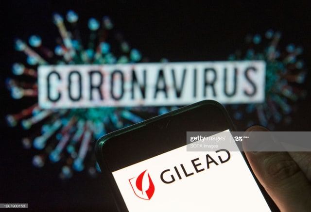 Gilead salah satu perusahaan obat multinasional, sumber gettimages