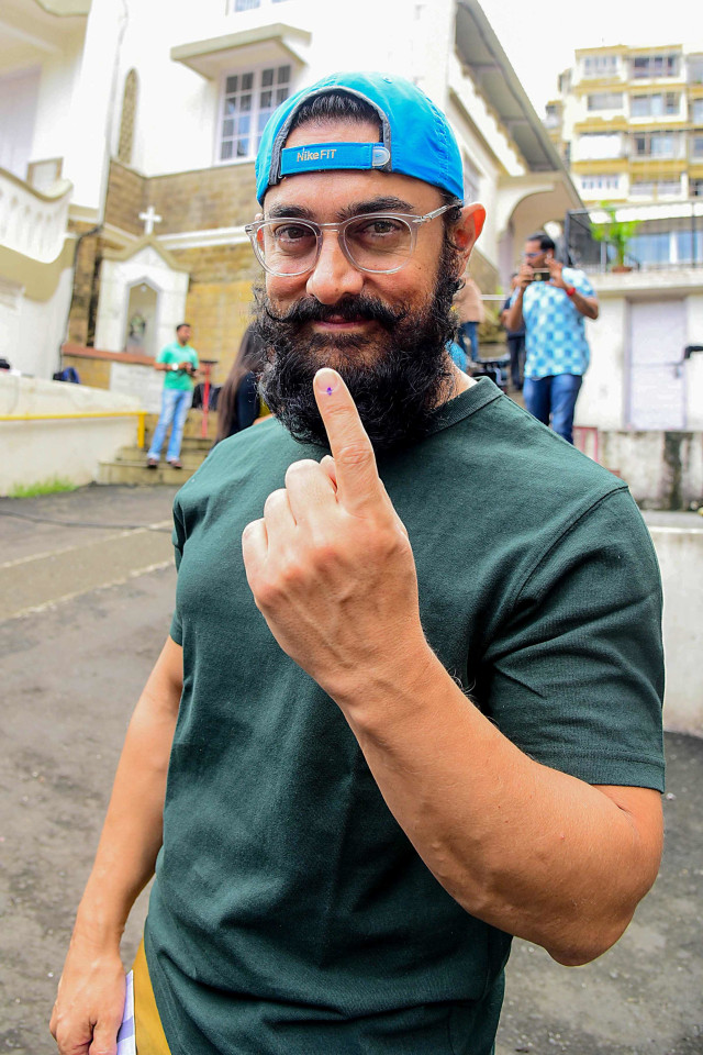 Aamir Khan. Foto: AFP/SUJIT JAISWAL