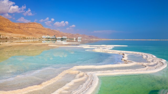 Pesisir Laut Mati di kawasan Israel  Foto: Shutterstock