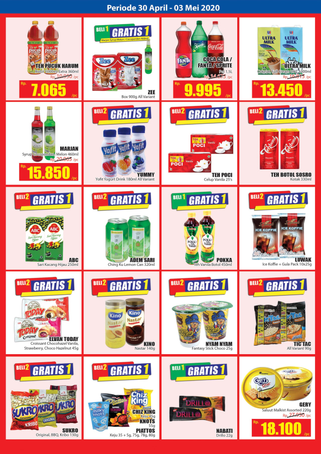 4 Katalog Supermarket Untuk Belanja Kebutuhan Keluarga Periode 30 April 4 Mei Kumparan Com