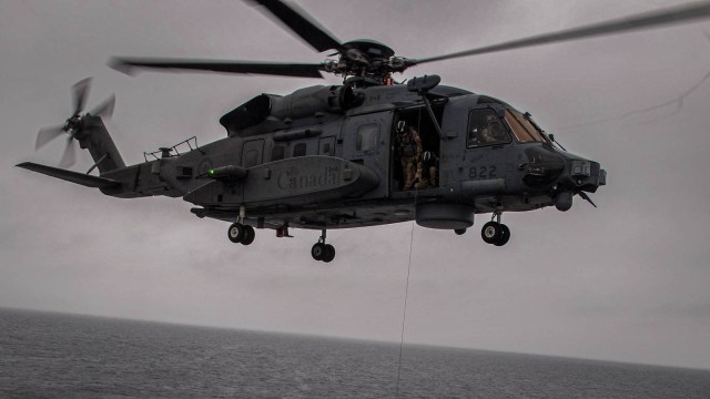 Ilustrasi helikopter militer Kanada. Foto: Mandatory credit CORPORAL SIMON ARCAND - CANADIAN ARMED FORCES/via REUTERS