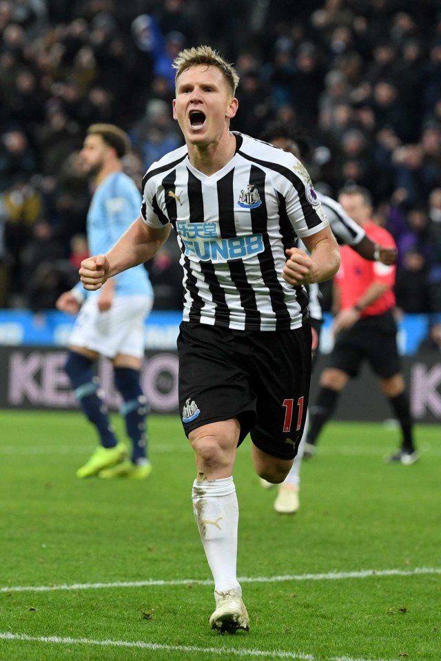 Matt Ritchie, pemain Newcastle United. Foto: Getty Images/Stu Forster