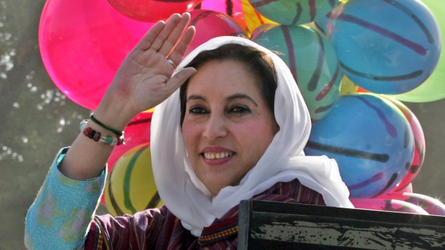 Benazir Bhutto. Foto: AAMIR QURESHI / AFP 