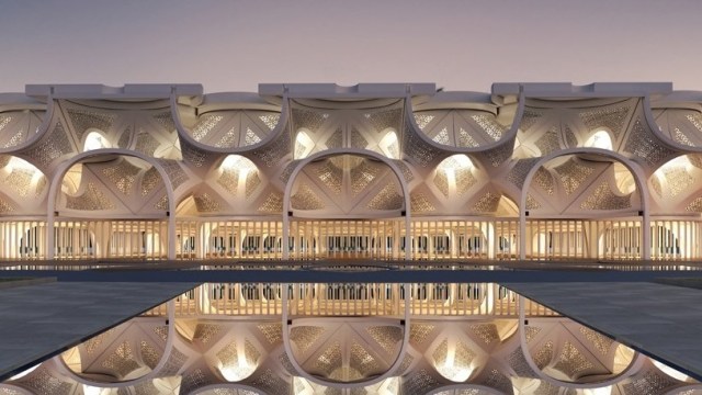 Indahnya Masjid di Dubai Ini, Dihiasi dengan Gemerlap Cahaya yang Memukau (529058)
