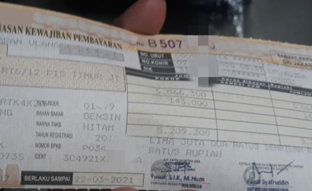 STNK Jatuh Tempo saat Libur Tahun Baru Dapat Dispensasi, Ini Syaratnya (2)