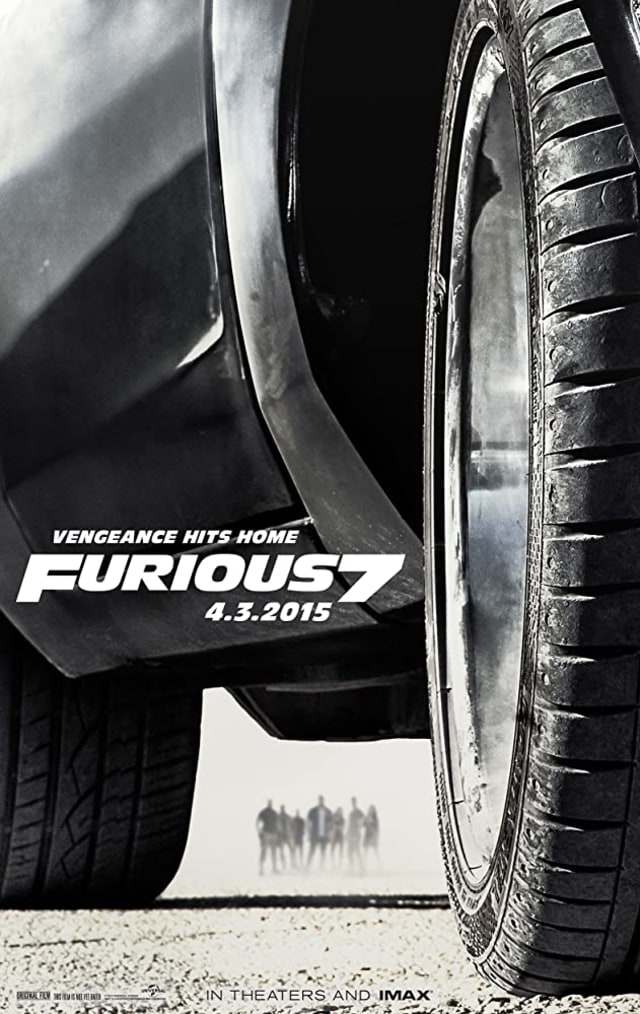Poster film Furious 7. Dok: IMDb