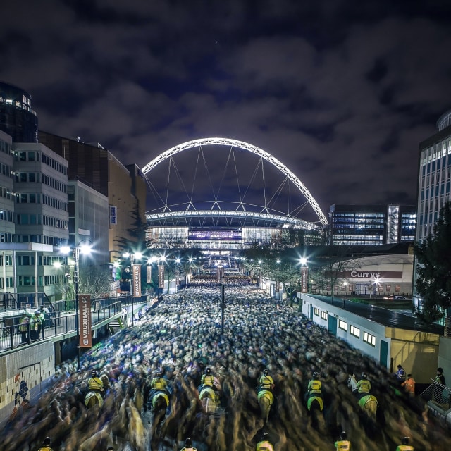 Wembley, stadion kebanggaan warga Inggris. Foto: Unsplash