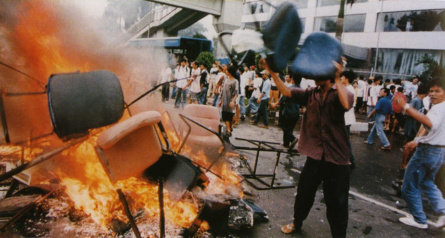 Kerusuhan Mei 1998. Dok: Wikimedia Commons.