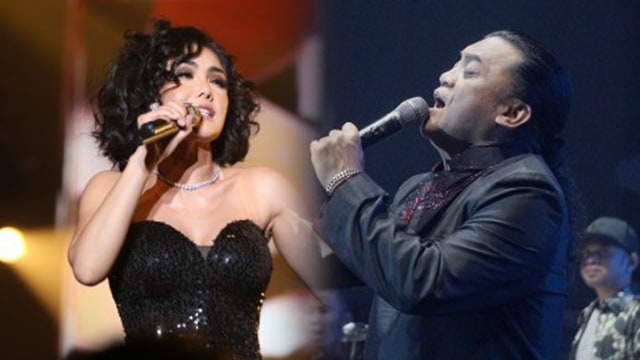 Yuni Shara dan Didi Kempot. Foto: Nugroho Sejati/kumparan dan Fanny Kusumawardhani/kumparan