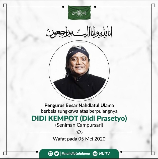 Gus Miftah Kenang Didi Kempot Beliau Sangat Mencintai Nu Kumparan 