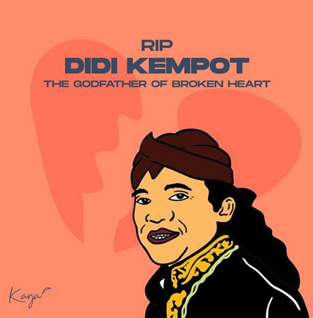 Ilustrasi Didi Kempot | Photo by Karja