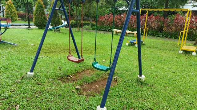 Ilustrasi taman bermain anak. Foto: Meiliani/kumparan