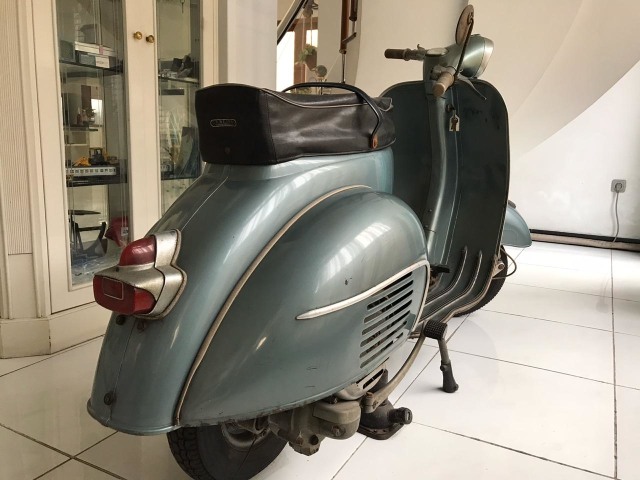 Istimewa, Vespa VBB 1962 Ini Belum Pernah Isi Bensin Sejak Beli ...