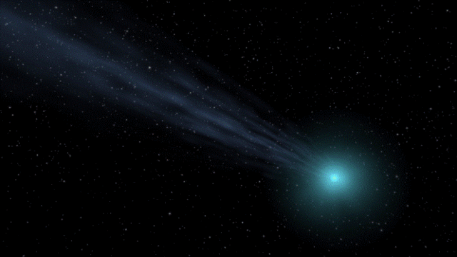 Ilustrasi komet. Foto: commons.wikimedia.org