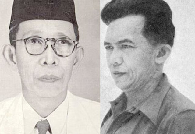 Ki Hajar Dewantara dan Tan Malaka. Foto: dokumen google.