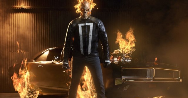 Gabriel Luna sebagai Ghost Rider di serial Agents of S.H.I.E.L.D (Foto: ABC)