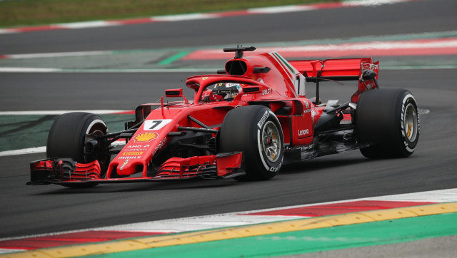 Mobil F1 Scuderia Ferrari. Foto: Reuters/Albert Gea