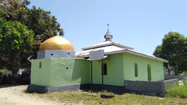 Masjid Tua Baiturrahman, yang oleh warga setempat lebih dikenal dengan nama Masjid Tumbu. Foto: Dok. Rahmien Mahrul