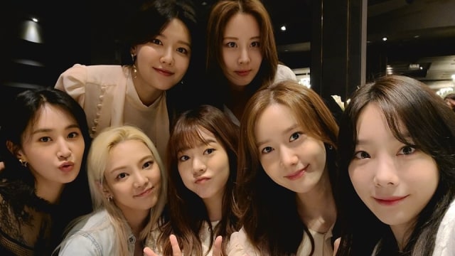 Reuni anggota SNSD. Foto: Instagram/seojuhyun_s