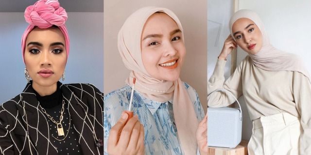 Memilih gaya hijab sesuai bentuk wajah. Foto: dok. Instagram