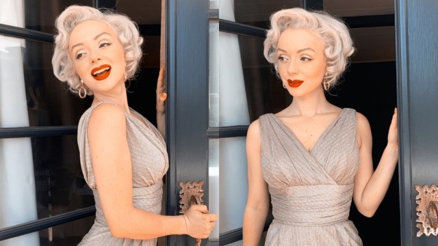 Jessica Chiswell, selebriti TikTok yang mirip Marilyn Monroe. dok. Instagram
