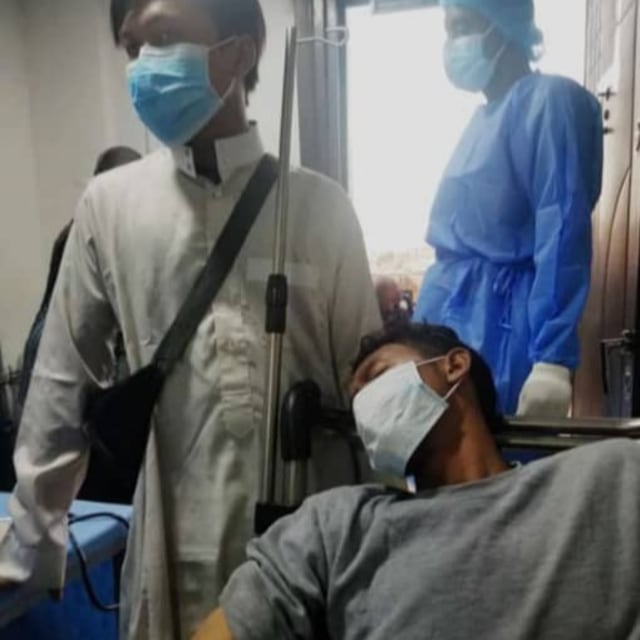 Warga Indoneisa yang berobat di Rumah Sakit Sahah beberapa hari yang lalu, Khartoum, Sudan. Senin (4/5/2020). Foto: Sumber Istimewa