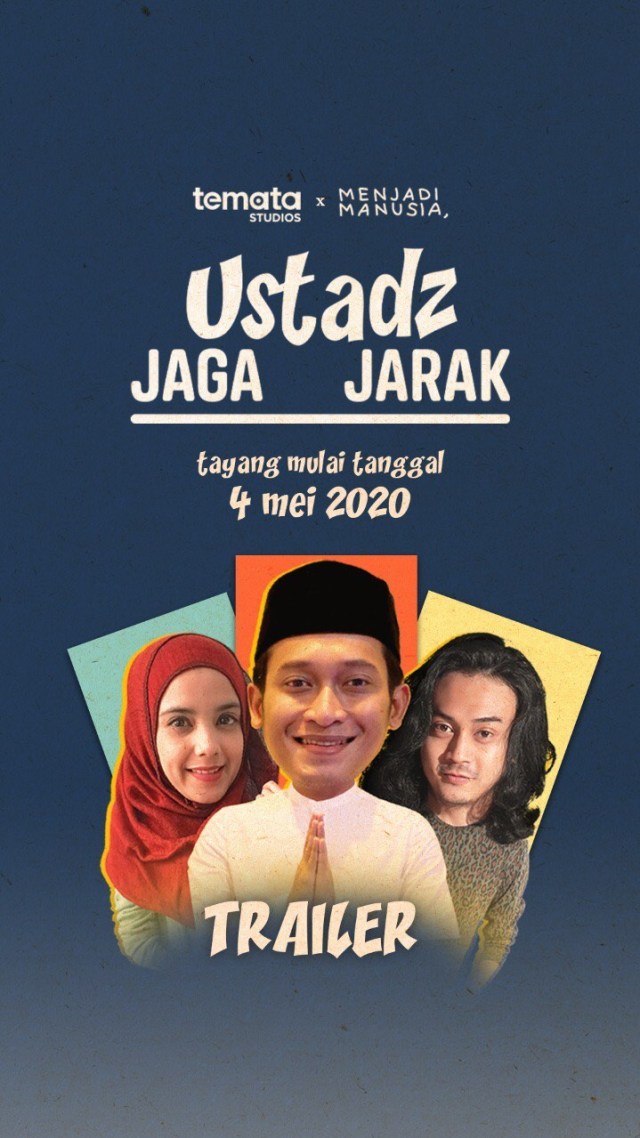 Poster Web Series Ustadz Jaga Jarak. Foto: Instagram @menjadimanusia.id.