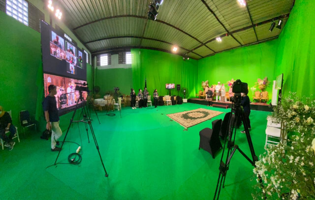 Viral Virtual Wedding Syuting Pakai Green Screen di Yogyakarta (238238)