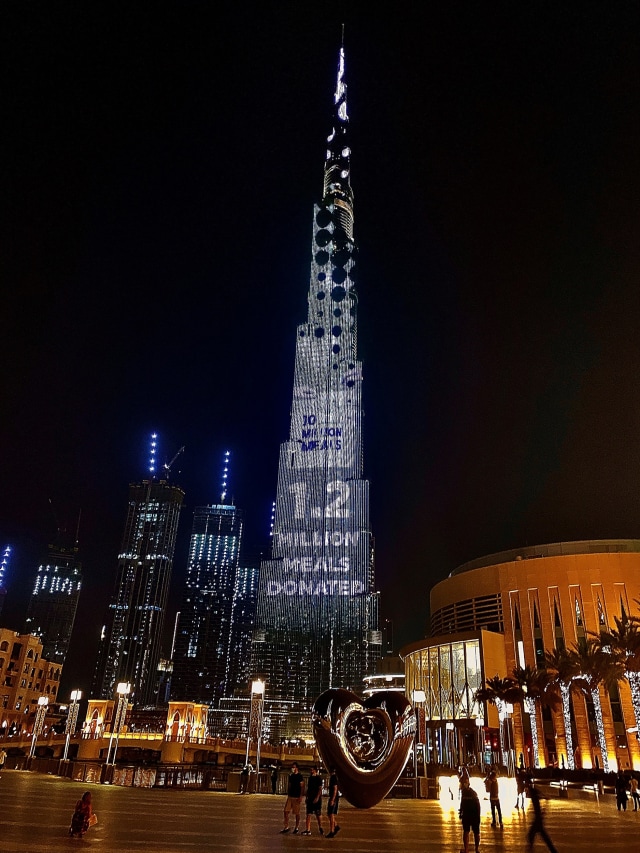 Gedung Burj Khalifa di Dubai Foto: Reuters/Abdel Hadi Ramahi