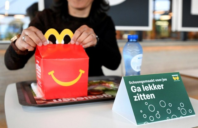 Konsep baru McD di Eropa. Foto: REUTERS/Piroschka van de Wouw