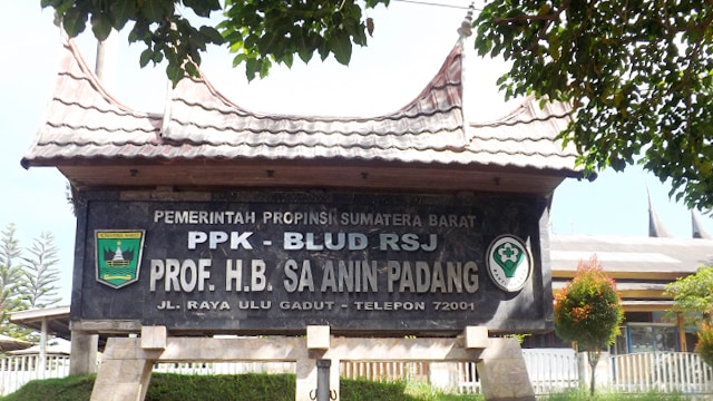 RSJ HB Saanin Padang (Foto: Dok. RSJ HB Saanin)